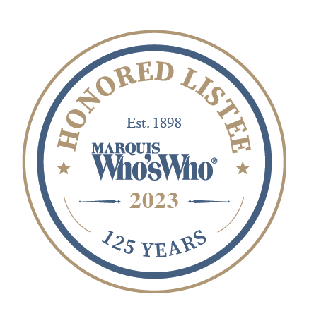 Corinne Brown has been Inducted into the Prestigious Marquis Who's Who Biographical Registry