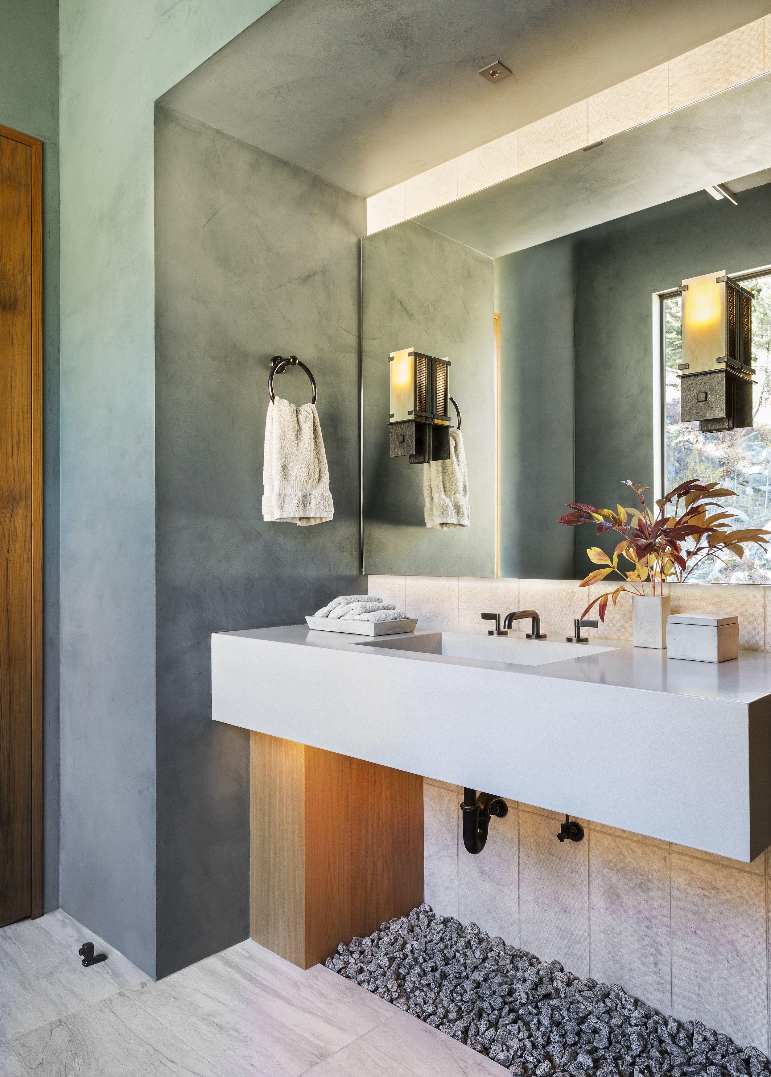 Modern Bathroom Design in McCall, Idaho