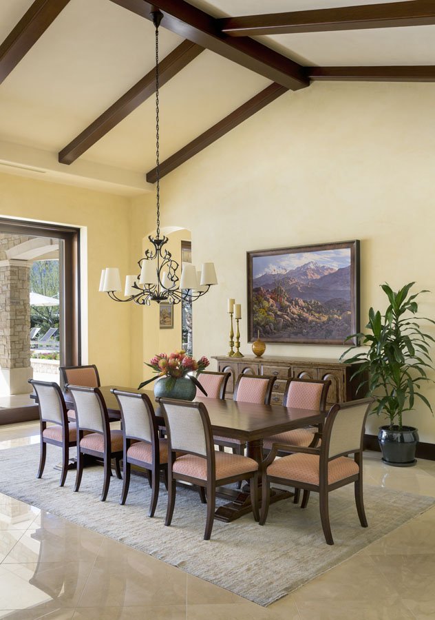 Stylish Dining Room in Palm Desert, CA Home