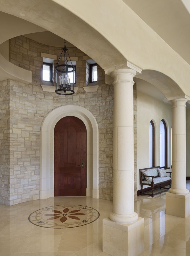 Luxury Home Interior Entryway in Palm Desert, CA