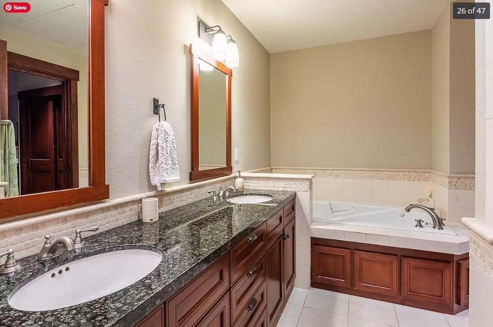 Juniper Crest Remodel - Before Bathroom with Granite Countertops