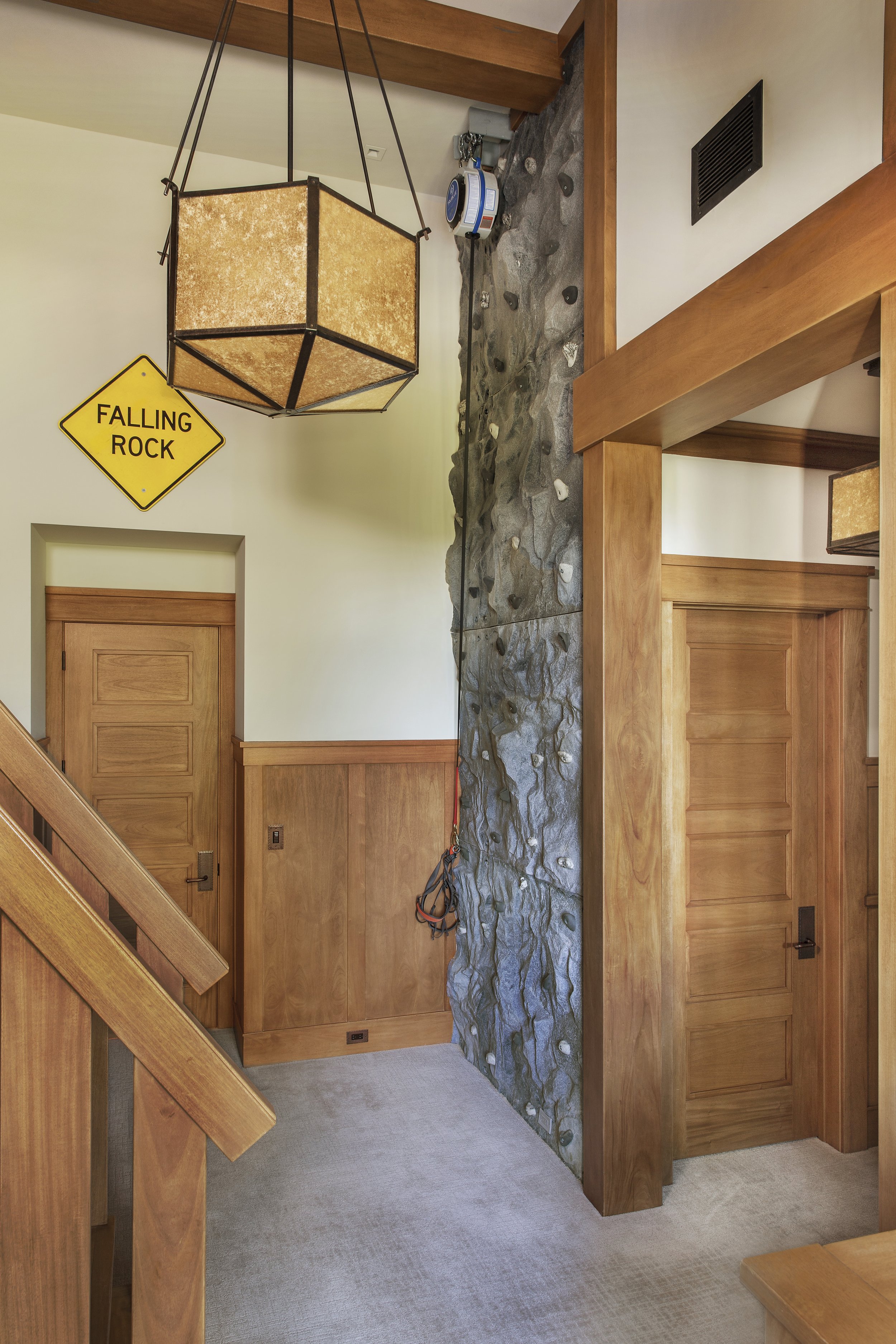 Tahoe Martis Camp, CA Kids Rock Climbing Wall