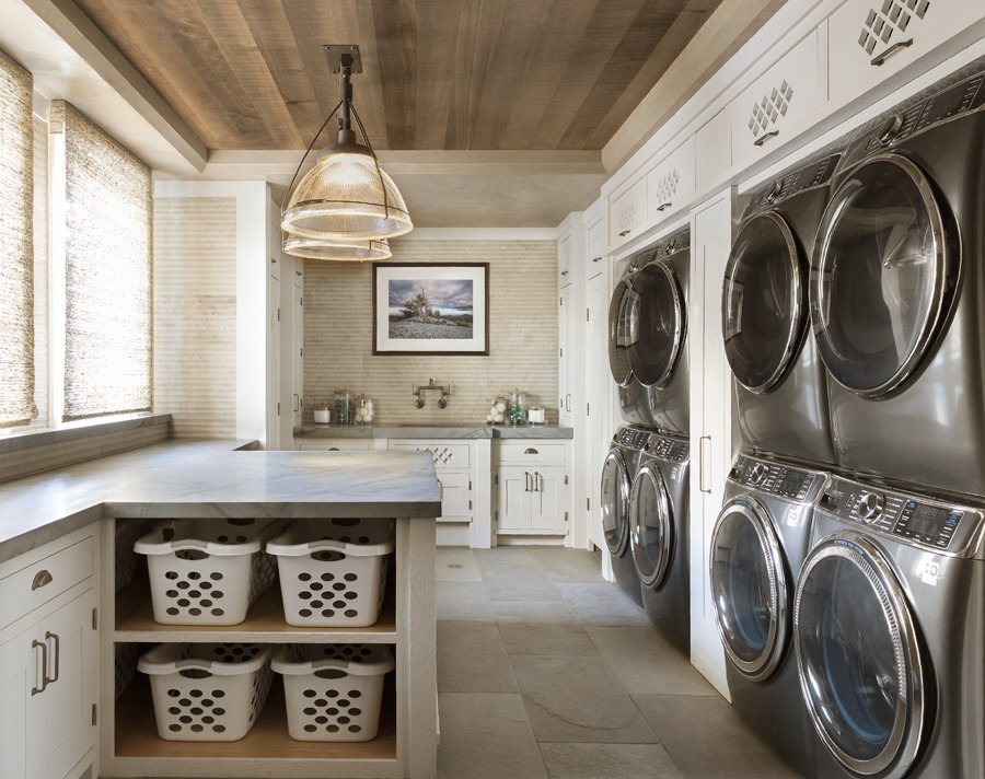 Luxury Laundry Room in Mammoth Lakes, CA Home