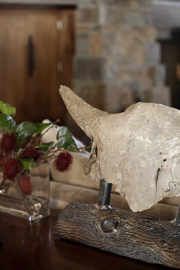 Rustic Decorative Sculpture and Floral Arrangement  in Mammoth Lakes, CA