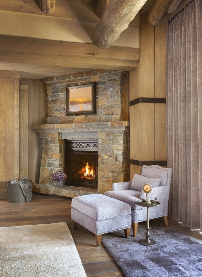 Comfortable Master Bedroom Lounge Area in Mammoth Lakes, CA