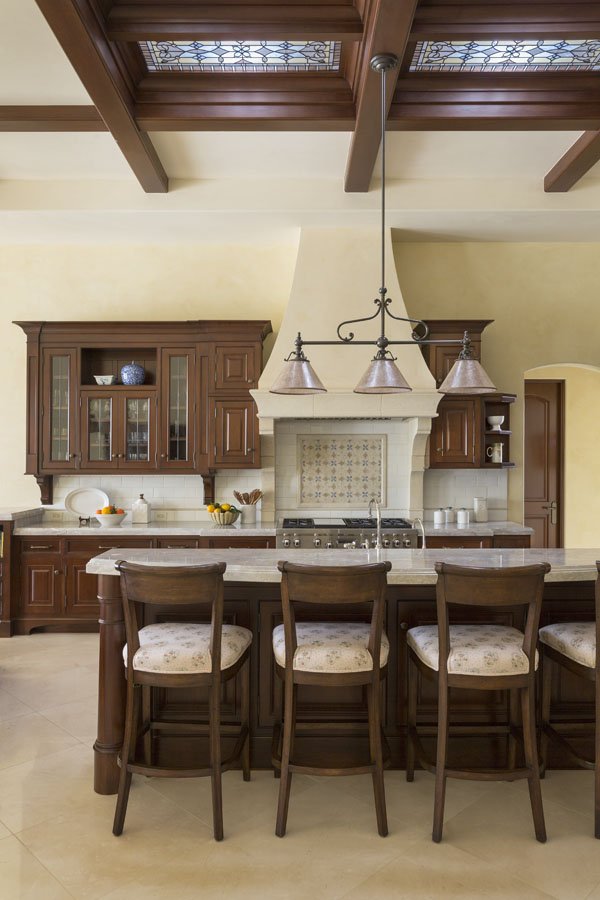 Elegant Kitchen and Dining Room in Palm Desert, CA Home