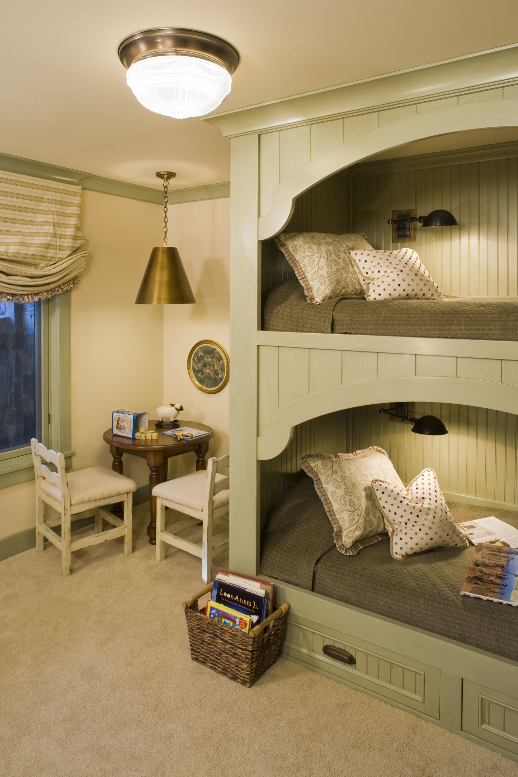 Custom Made Kids Bunk Bed Room in Mammoth Lakes, CA