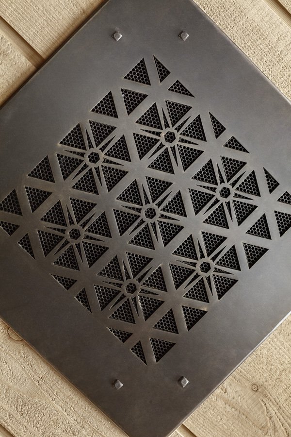 Custom Decorative Vent Cover in Mammoth Lakes, CA Home