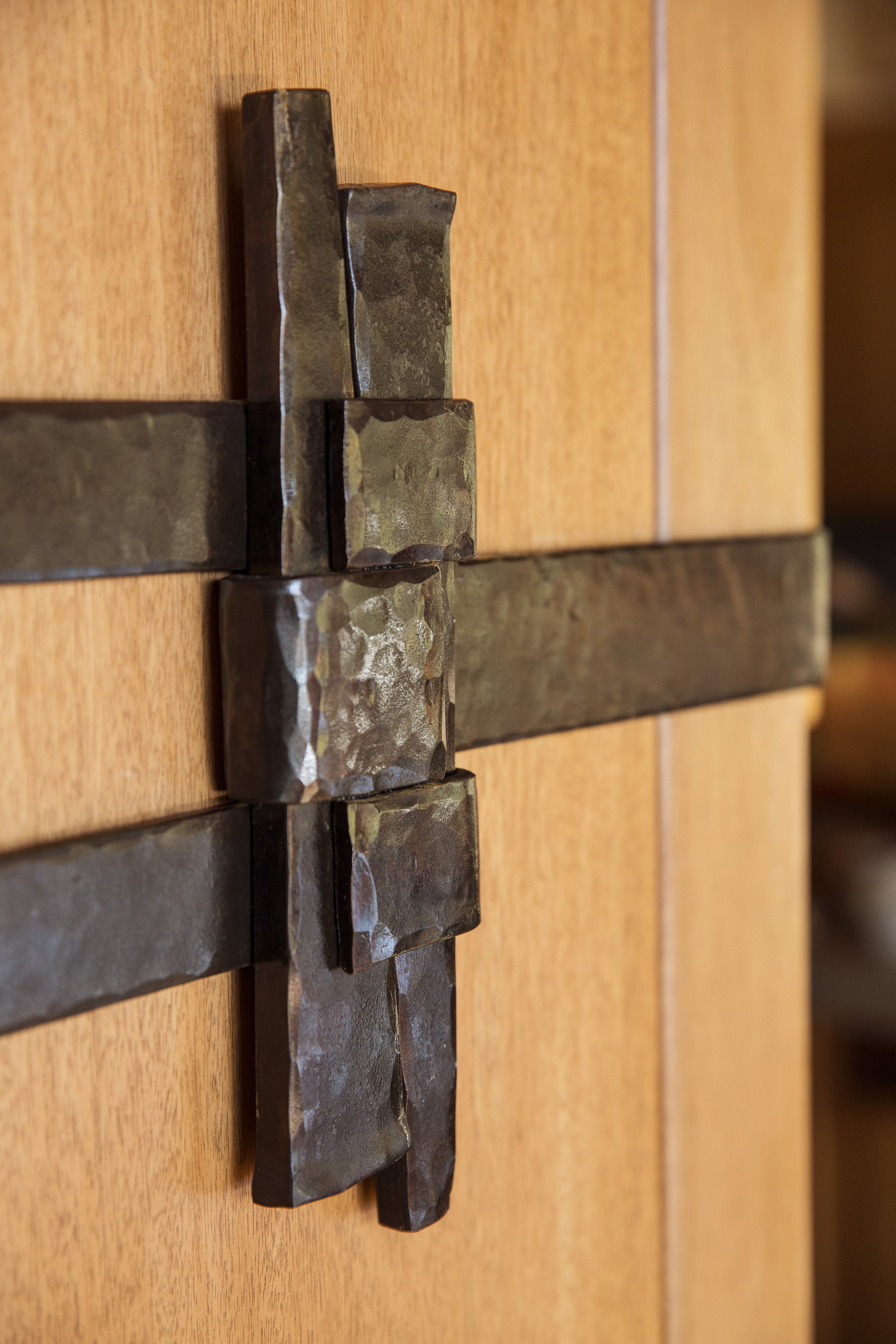 Custom Metalwork on Mammoth Lakes, CA Mountain Modern Home