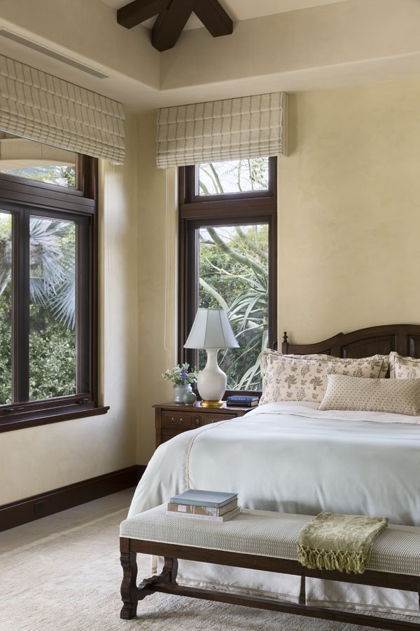 Guest Bedroom with Large Windows in Palm Desert, CA