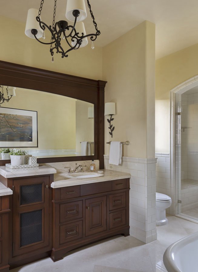 Custom Double Vanity in Palm Desert, CA